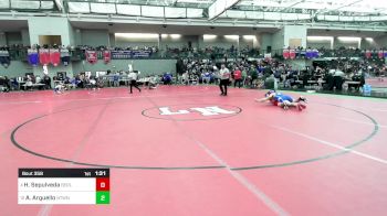 144 lbs Quarterfinal - Hiram Sepulveda, Berlin vs Antonio Arguello, Newtown