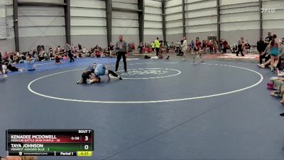 100 lbs Final - Brielle Manhollan, Mayhem WC Gray vs Elizabeth Schull, Beast Mode Green