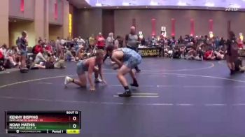 187 lbs Round 5 (6 Team) - Noah Mathis, MO Outlaws Gold vs Kenny Bisping, Elite Athletic Club DZ