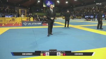 Sami Akhmaev vs Leon Driver 2026 IBJJF European NoGi