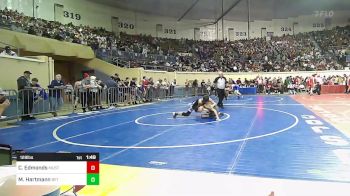 128 lbs Round Of 64 - Casten Edmonds, Mustang Middle School vs Matthew Hartmann, Bethel