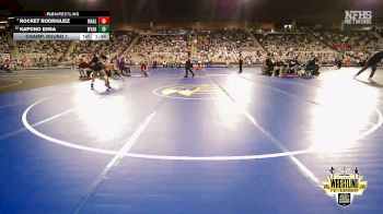 B3A-113 lbs Champ. Round 1 - Rocket Rodriguez, Marlow vs Kapono Ehsa, Wyandotte