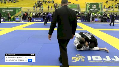 FRANCISCO EDUARDO ALVES COSTA vs NIKOLAS HENRIQUE FERNANDES CHAGA 2024 Brasileiro Jiu-Jitsu IBJJF