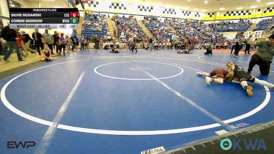 66 lbs Rr Rnd 5 - Silvie Rodanski, Cleveland Takedown vs Corbin Morrow, Wyandotte Youth Wrestling