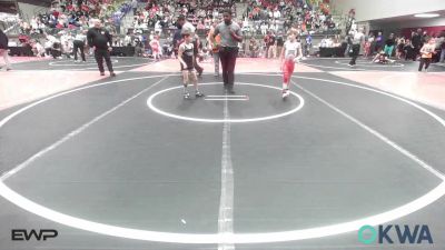 55 lbs Rr Rnd 2 - Aidan Garland, Berryhill Wrestling Club vs Jackson Gibbens, Viking Wrestling Club