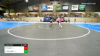 91 lbs Consolation - Maya Tarbet, Ulysses WC vs Alayna Moncada, Southern Oregon Strong