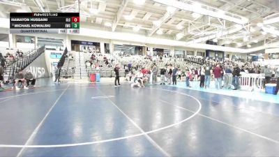 120 lbs Quarterfinal - Michael Kowalski, Empire Wrestling Club vs Hamayon Hussaini, Salt Lake City