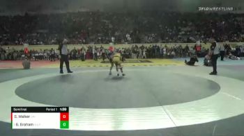 3A-120 lbs Semifinal - Gage Graham, Sulphur vs Gage Walker, Jay