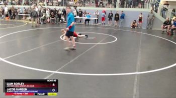 108 lbs Champ. Round 1 - Liam Sorley, Anchor Kings Wrestling Club vs Jacob Hansen, Juneau Youth Wrestling Club Inc.