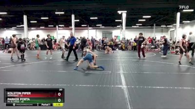 92 lbs Round 7 (8 Team) - Parker Porta, PA Alliance vs Kolston Piper, Warhawks