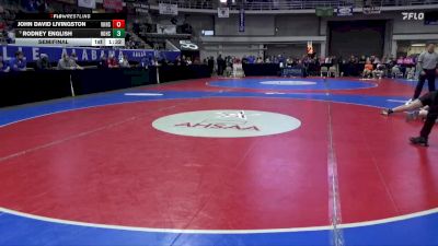 7A 285 lbs Semifinal - Rodney English, Hoover vs John David Livingston, Vestavia Hills