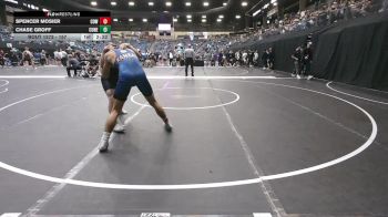 157 lbs Cons. Round 2 - Spencer Mosier, Cowley College vs Chase Groff, Concordia (Neb.)