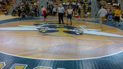 174 lbs Champ. Round 2 - Tristan Drier, UW-Eau Claire vs Kade Johnson, Iowa Central Community College