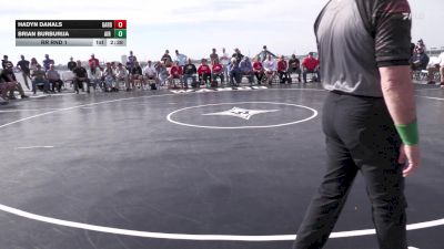 184 lbs Rr Rnd 1 - Hadyn Danals, Gardner-Webb vs Brian Burburija, Air Force
