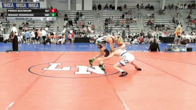 120 lbs Round Of 64 - Pierce Bultmann, Patton Trained Blue - HSB vs Issaiah Rodriguez, TNWC Black - HSB
