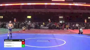 78 lbs Quarterfinal - Destin Maestas, Pride WC vs Daniel Goodwin, Chaparral WC