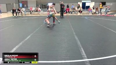 160 lbs Round 4 (10 Team) - Drew Teeter, Terps East Coast Elite vs Nikolai McKay, Wolfpack WC