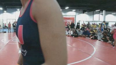 120 lbs Rr Rnd 4 - Trinity Garza, Surfside - GK12E vs Taina McGowan, The U - GK12E