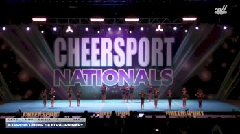 Express Cheer - Extraordinary [2026 L1 Mini - Small - A Day 1] 2026 CHEERSPORT National All Star Cheerleading Championship