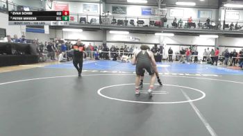 165 lbs Quarterfinal - Evan Schibi, Gilbert School vs Peter Mikedis, Bellmore-jfk