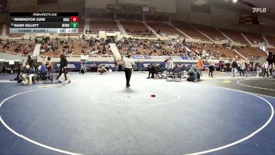 D1-113 lbs Quarterfinal - Cannon Farrar, Gila Ridge High School vs Brandon Kolsrud, Hamilton High School