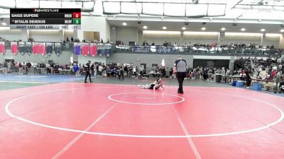 126 lbs Consi Of 8 #2 - Saige Dupere, Windham vs Myalis Dejesus, Maloney