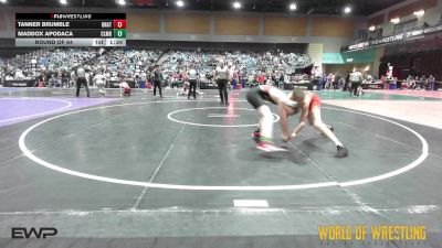 115 lbs Round Of 64 - Tanner Brumble, Unattached vs Maddox Apodaca, Columbia