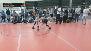 85 lbs Final - Sam Forman, Team Tugman - MSC vs Dylan Silkowski, All I See Is Gold Academy - MSC