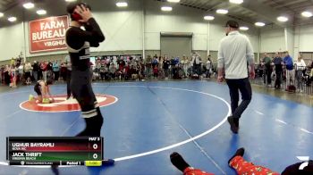 97 lbs Cons. Round 1 - Jack Thrift, Virginia Beach vs Ughur Bayramli, Nova WC