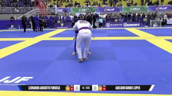 Adelson Gomes Lopes vs Leonardo Augusto Fonseca 2025 Brasileiro Jiu-Jitsu IBJJF