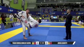 Andrea Mariotti vs Thiago Correia Cunha De Castro 2025 European Jiu-Jitsu IBJJF Championship