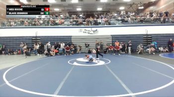 49 lbs Cons. Round 2 - Wes Roche, Idaho vs Blake Jennings, Buzzsaw Wrestling Club
