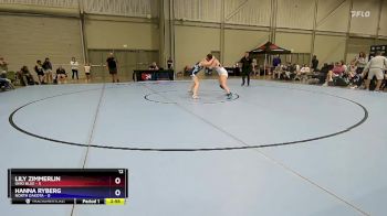 145 lbs Semis & 3rd Wb (16 Team) - Lily Zimmerlin, Ohio Blue vs Hanna Ryberg, North Dakota