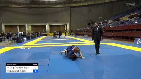 Victoria Leigh Templetion vs Tess Susannah Kent 2024 Pan IBJJF Jiu-Jitsu No-Gi Championship