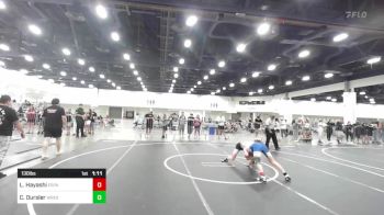 130 lbs Quarterfinal - Logan Hayashi, Espana WC vs Cooper Oursler, Wrestling Academy Of The Rockies