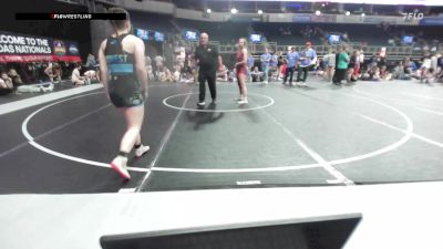 132 lbs Rr Rnd 3 - Charleigh Mooney, Team North Stars vs Jorgie Johnston, MoWest Fire Dragons