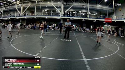 72 lbs Finals (2 Team) - Damien Hernandez, Kraken vs Joey Myers, U2 Uprising Black