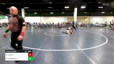 105 lbs Consi Of 32 #2 - Samuel Jones, TN vs Dominic Jacobucci, OH