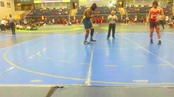 285 lbs Champ. Round 3 - Adams Turpin-Abdulrazaaq, WVU Tech (W.Va.) vs Sebastian Morera, Gladiator Wrestling Club