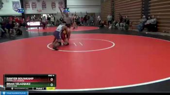 132 lbs Cons. Semi - Brian Velazquez, Burlington vs Sawyer Bouwkamp, Prairie City Monroe