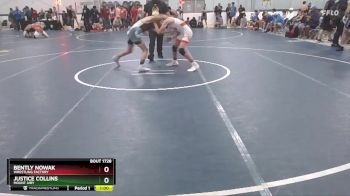 100 lbs Cons. Round 2 - Bently Nowak, Wrestling Factory vs Justice Collins, Mount Airy