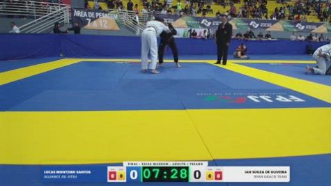 IAN SOUZA DE OLIVEIRA vs LUCAS MONTEIRO SANTOS 2026 FPJJ Circuito Paulista GI Etapa 3