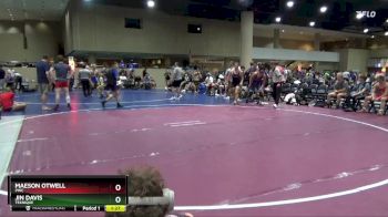 144 lbs 1st Place Match - Maeson Otwell, PWC vs Jin Davis, Teknique