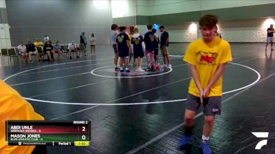 106 lbs Round 2 (6 Team) - Mason Jones, Elite Athletic Club vs Abdi Unle, Nebraska Broskis