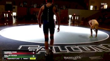 138 lbs 1st Place Match - Warren Cook, Forest Grove vs Dallas Ochoa, Liberty