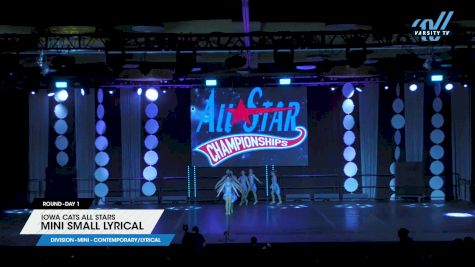 Iowa CATS All Stars - Mini Small Lyrical [2025 Mini - Contemporary/Lyrical Day 1] 2025 ASCS Dance Grand Nationals & Cheer Showdown