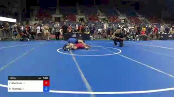 195 lbs Round Of 32 - Jose Martinez, California vs Richard Thomas, Oklahoma