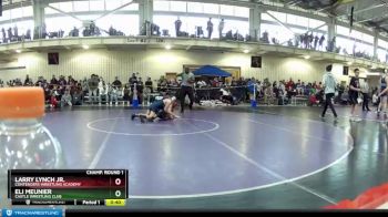 97 lbs Champ. Round 1 - Eli Meunier, Castle Wrestling Club vs Larry Lynch Jr., Contenders Wrestling Academy