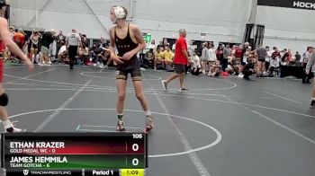 106 lbs Round 5 (8 Team) - James Hemmila, Team Gotcha vs Ethan Krazer, Gold Medal WC