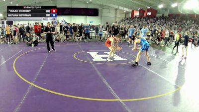 132 lbs 3rd Place Match - Isaac Opatrny, Ohio vs Nathan Newman, Lake Erie Regional Training Center
